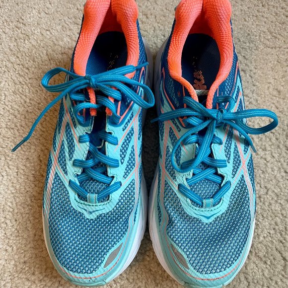 Hoka One Women's Clifton 3 Cloud Running Shoes - Sz 8.5 - Picture 6 of 7